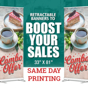 Custom Roll-Up Banner Printing - Same-Day Service Available | Ron Russ Print
