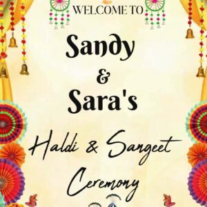 wedding sign